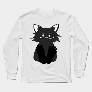 Cat With Feet Long Sleeve T-Shirt